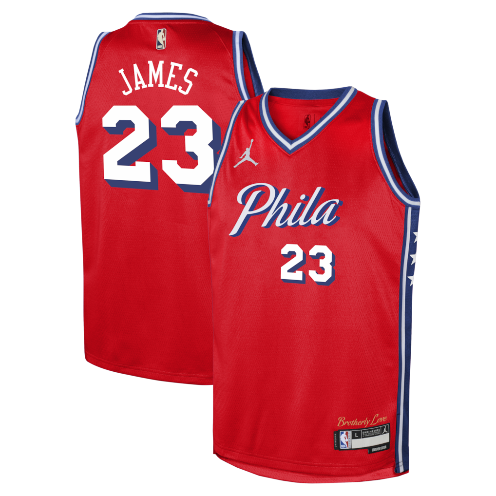 LeBron James Philadelphia 76ers Swingman Jersey