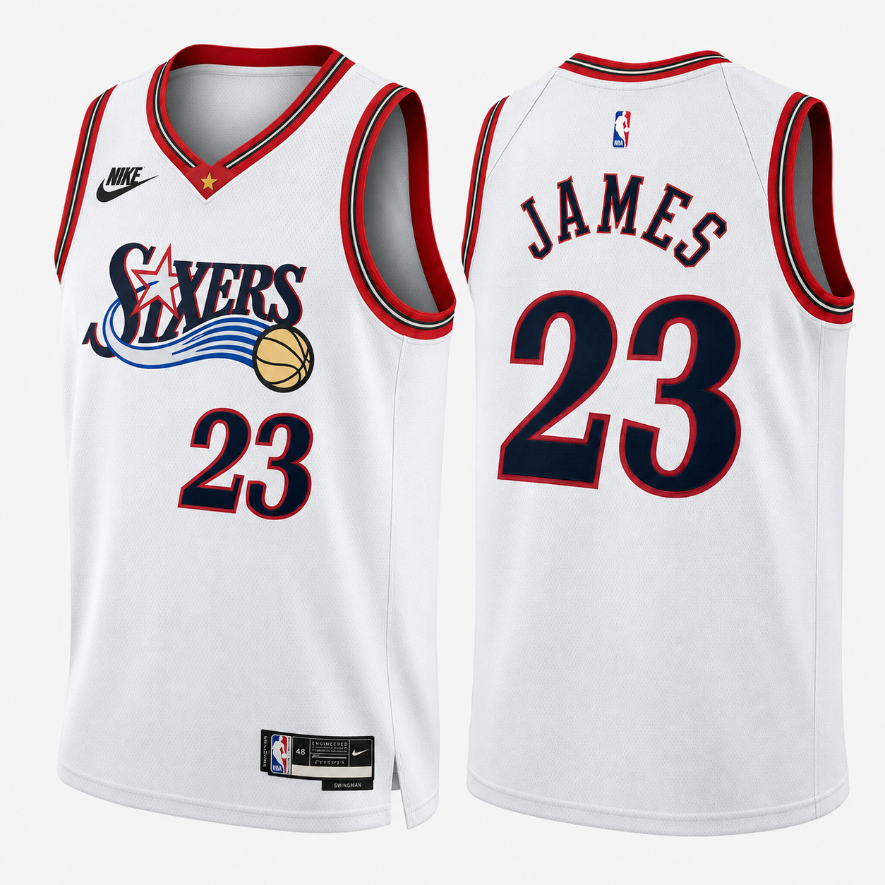 Philadelphia 76ers 2025/26 Hardwood Classics Dri-fit Swingman Jersey