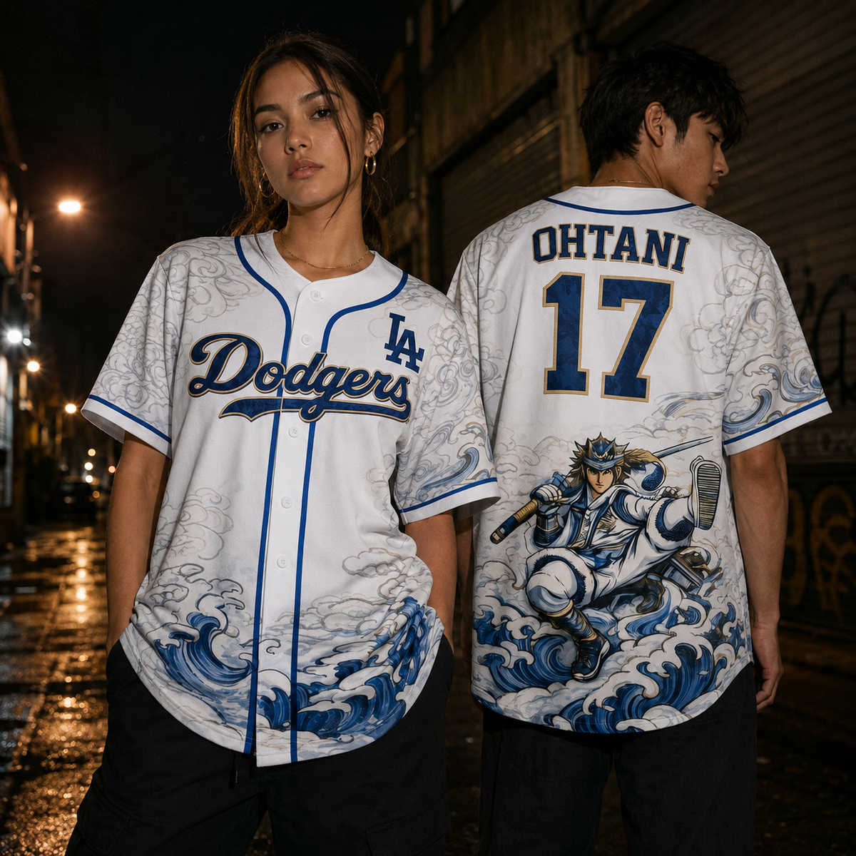 Samurai Anime Custom Jersey – All Stitched