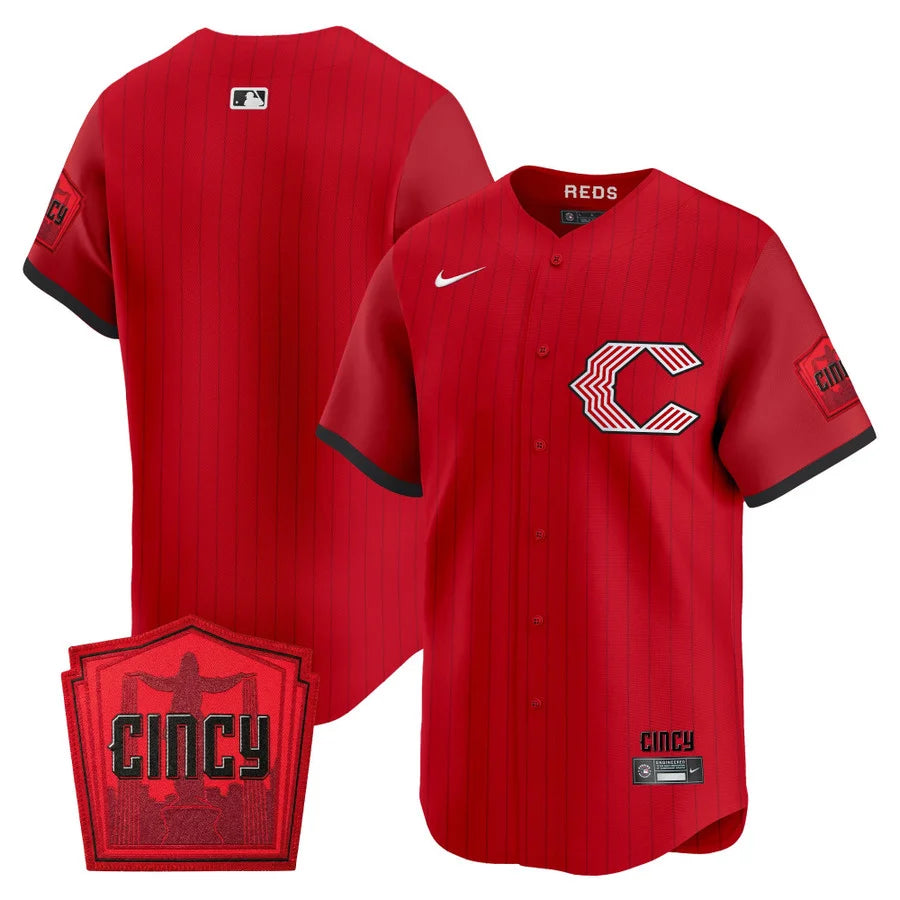 Cincinnati Reds 2026 City Connect Vapor Premier Limited Jersey - All Stitched