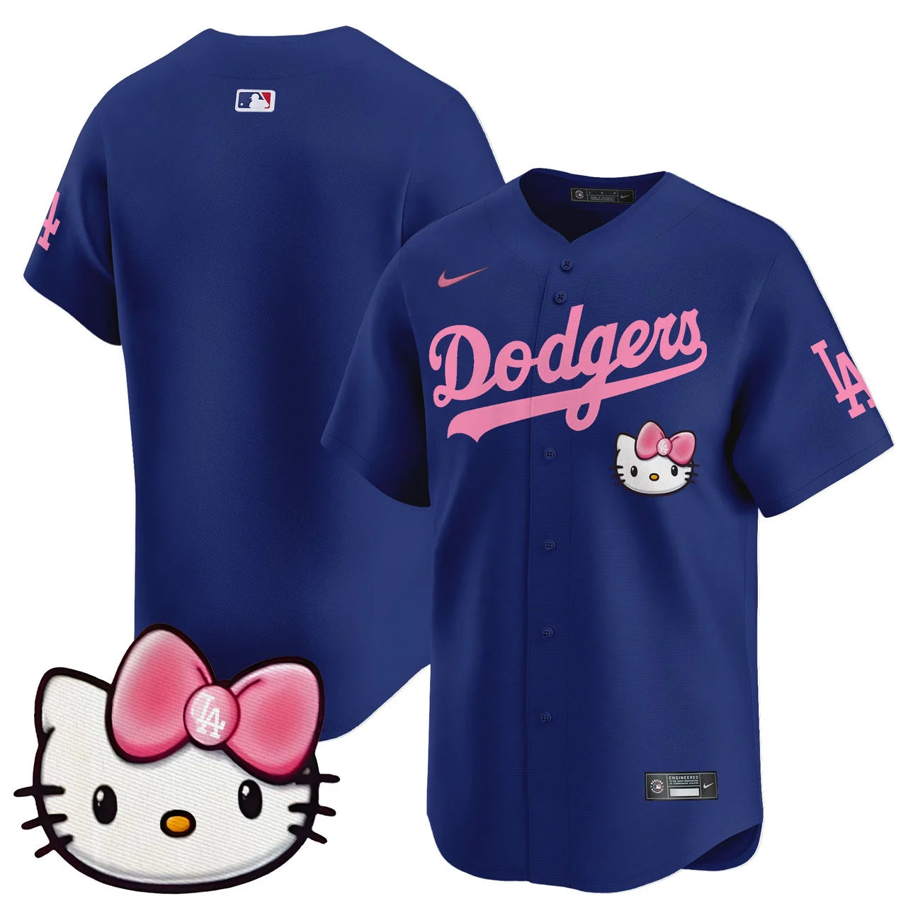 Unisex Dodgers Hello Kitty Vapor Premier Limited Jersey – All Stitched