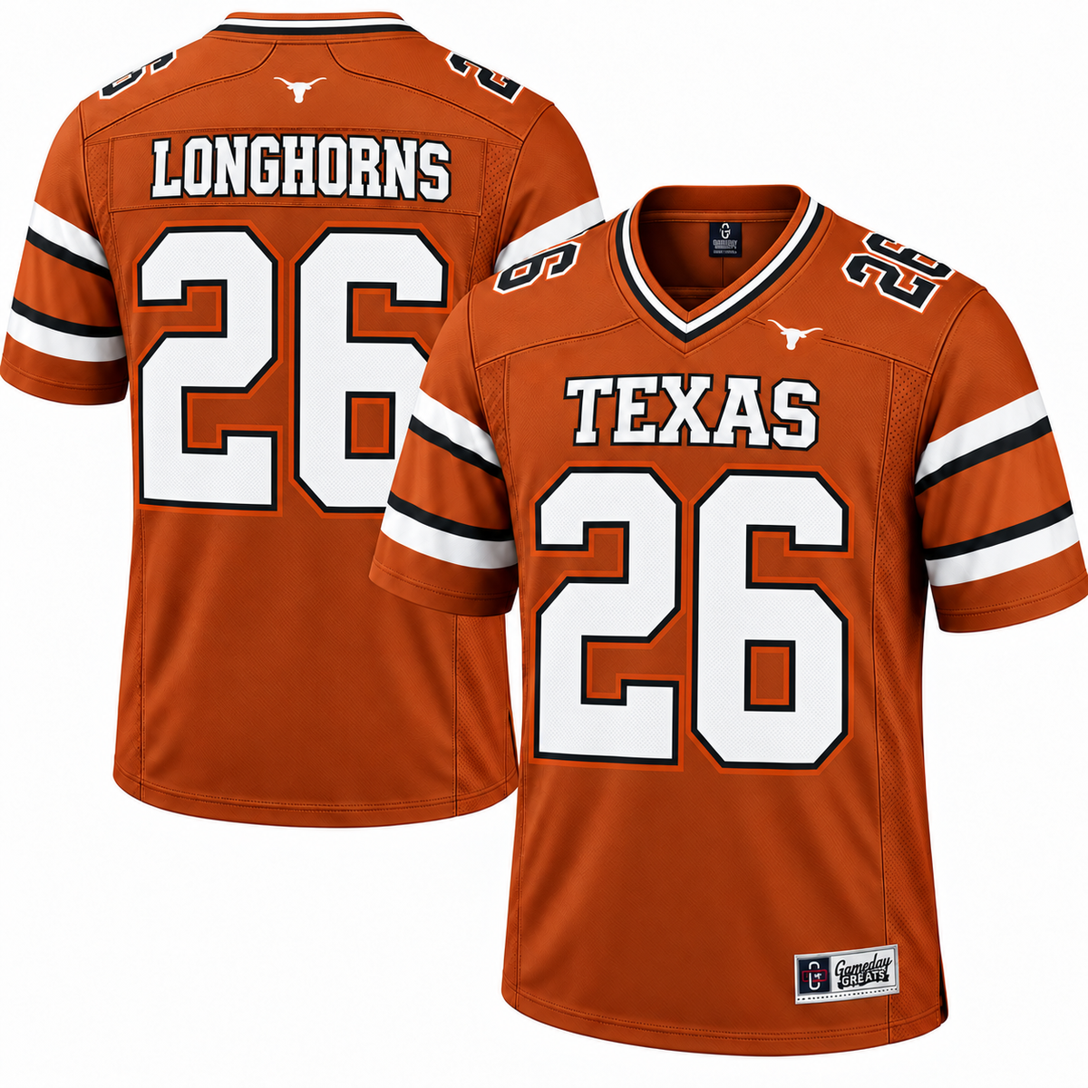 Men's Texas Longhorns 2026 Vapor Limited Jersey - All Stitched
