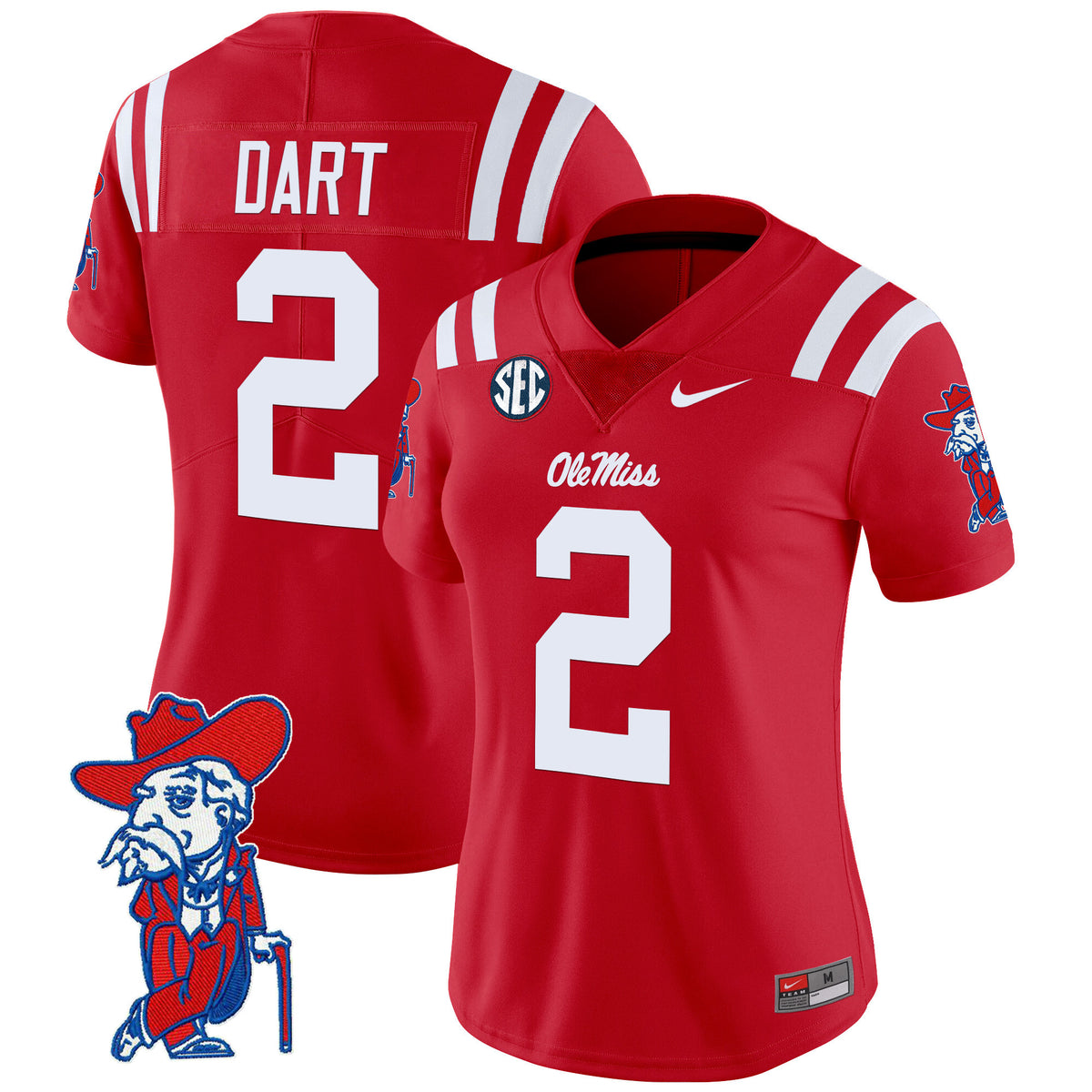 Women's Ole Miss Rebels 2026 Vapor Limited Jersey V2 - All Stitched