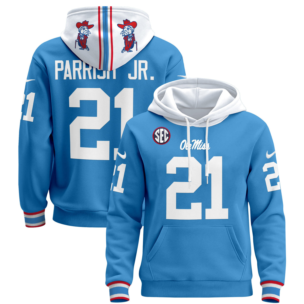 Men's Ole Miss Rebels 2026 Pullover Hoodie - All Stitched