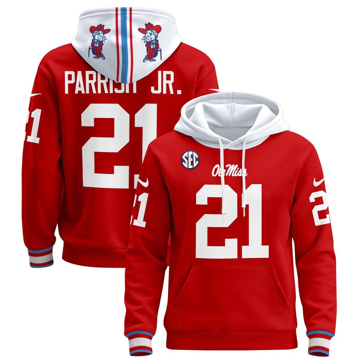 Men's Ole Miss Rebels 2026 Pullover Hoodie - All Stitched