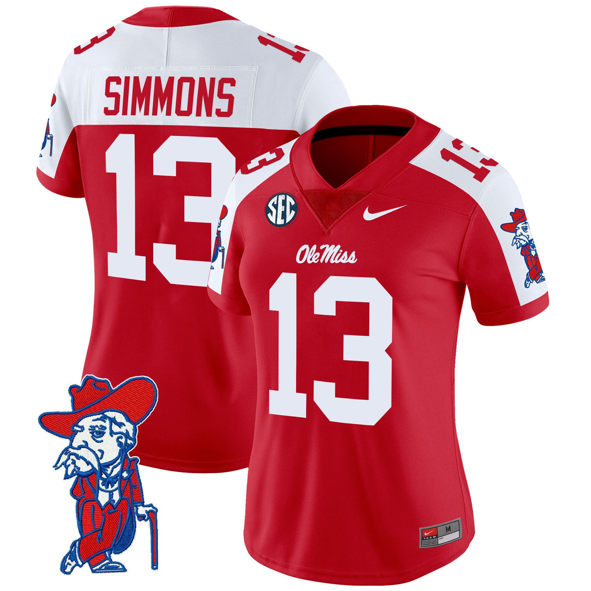 Women's Ole Miss Rebels 2026 Vapor Limited Jersey V2 - All Stitched