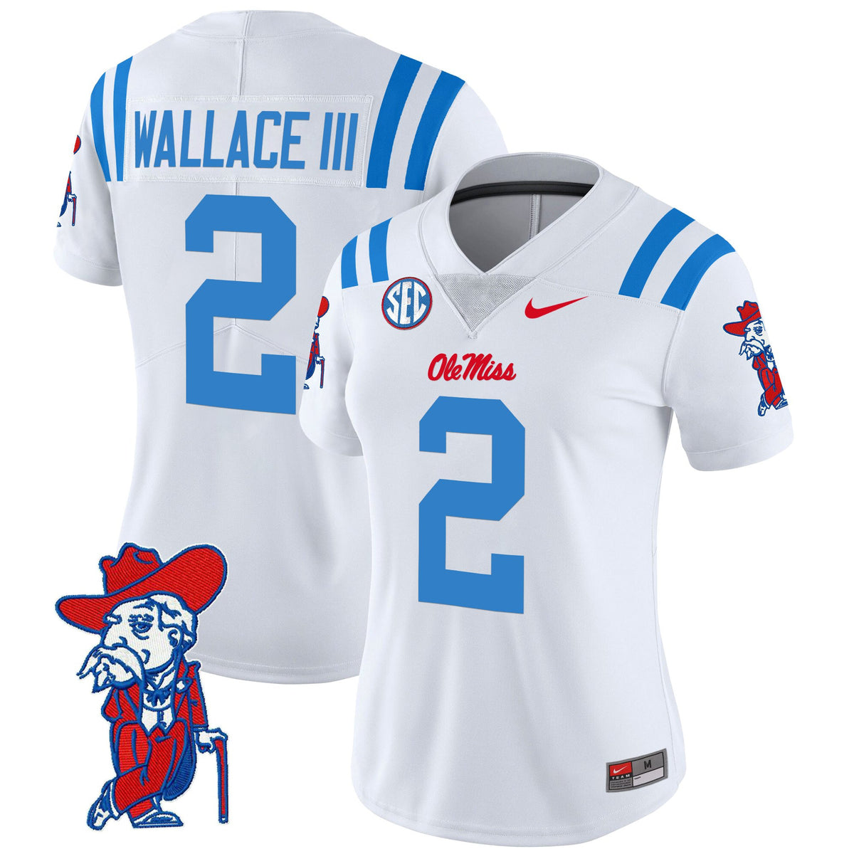 Women's Ole Miss Rebels 2026 Vapor Limited Jersey V2 - All Stitched