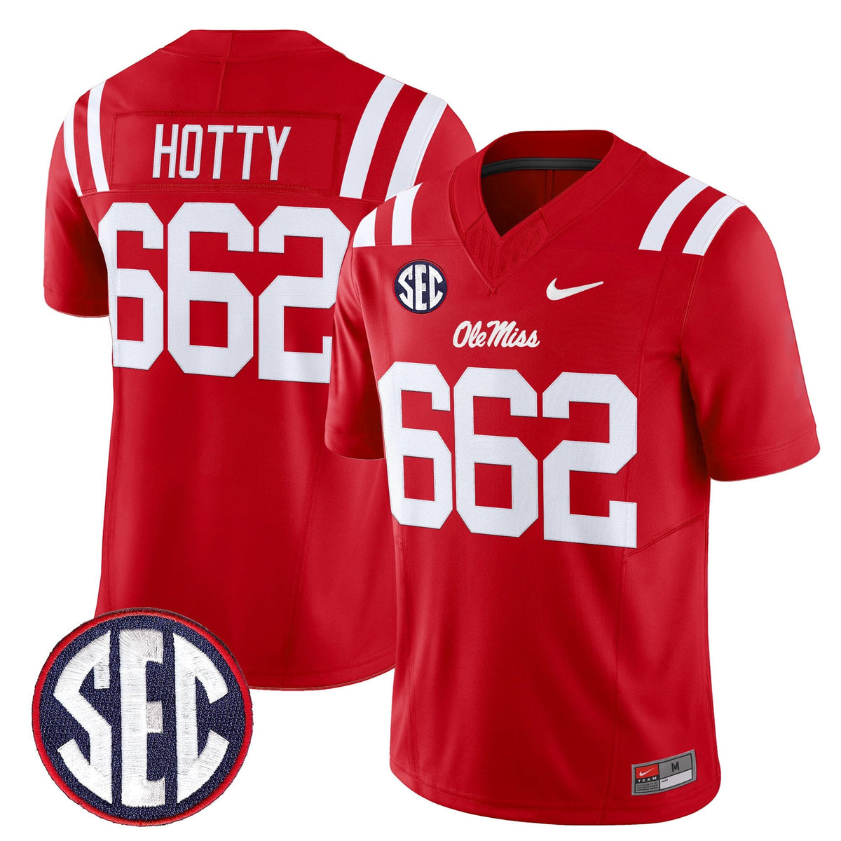 Men's Ole Miss Rebels 2026 Vapor Limited Jersey - All Stitched
