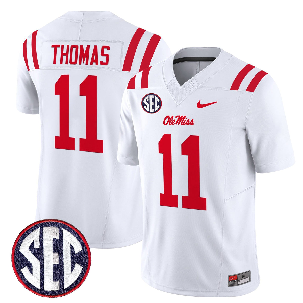Men's Ole Miss Rebels 2026 Vapor Limited Jersey - All Stitched