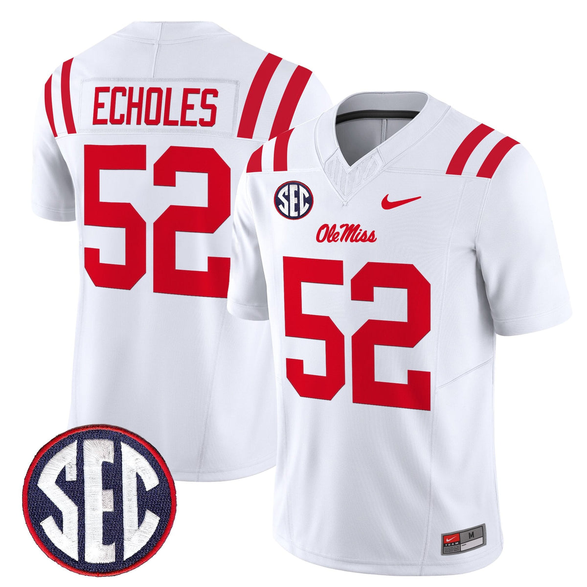Men's Ole Miss Rebels 2026 Vapor Limited Jersey - All Stitched
