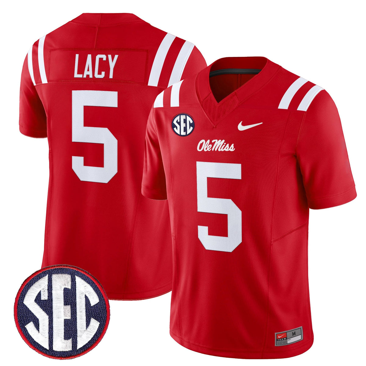 Men's Ole Miss Rebels 2026 Vapor Limited Jersey - All Stitched