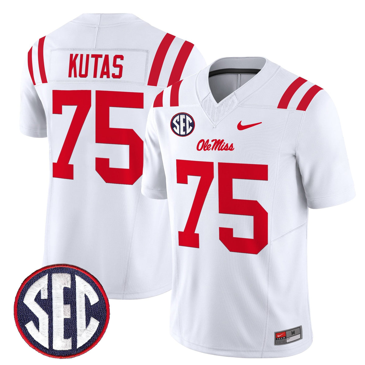 Men's Ole Miss Rebels 2026 Vapor Limited Jersey - All Stitched