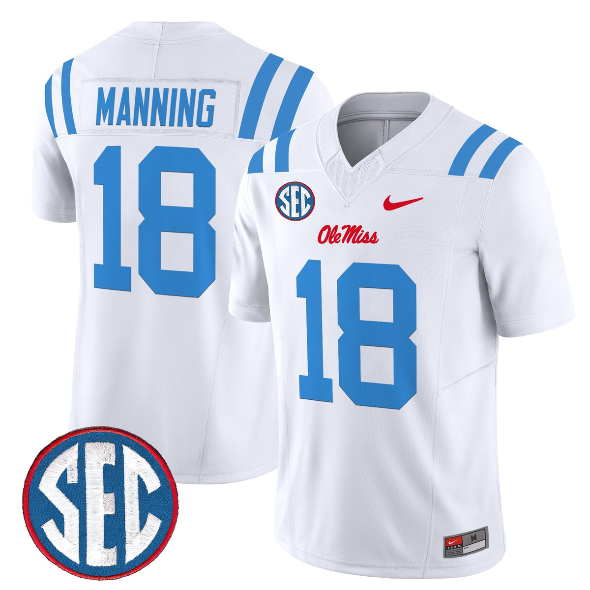Men's Ole Miss Rebels 2026 Vapor Limited Jersey - All Stitched