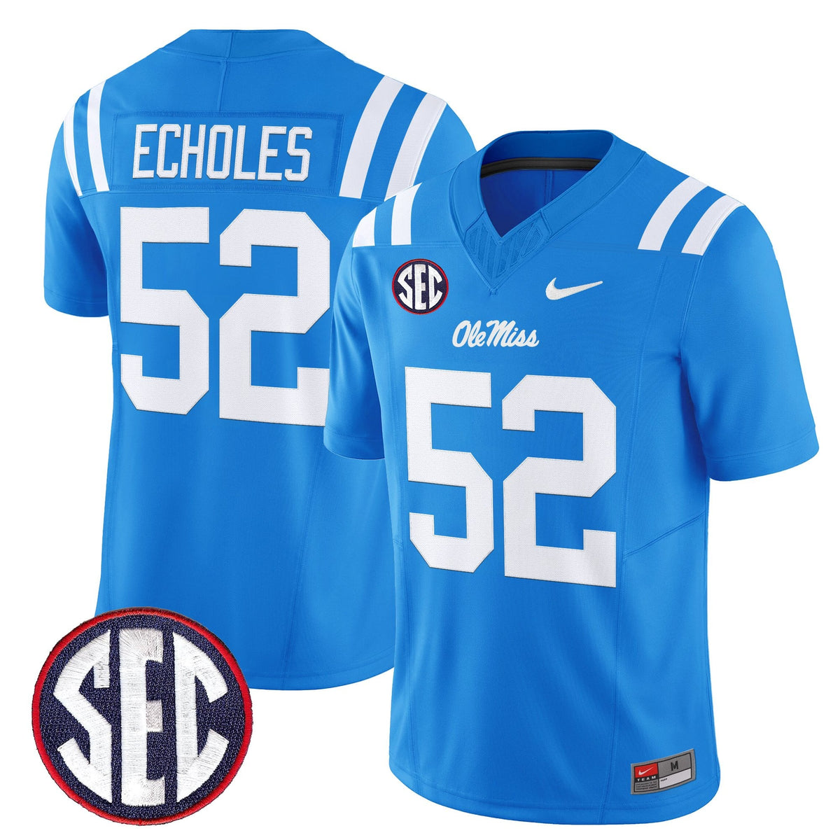 Men's Ole Miss Rebels 2026 Vapor Limited Jersey - All Stitched
