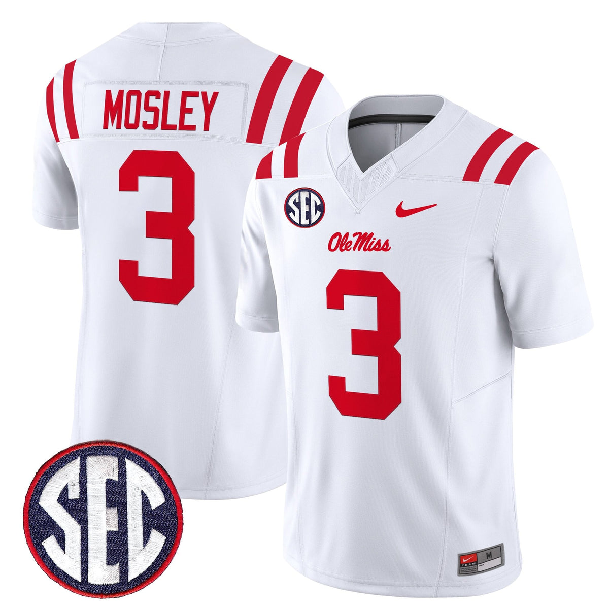 Men's Ole Miss Rebels 2026 Vapor Limited Jersey - All Stitched