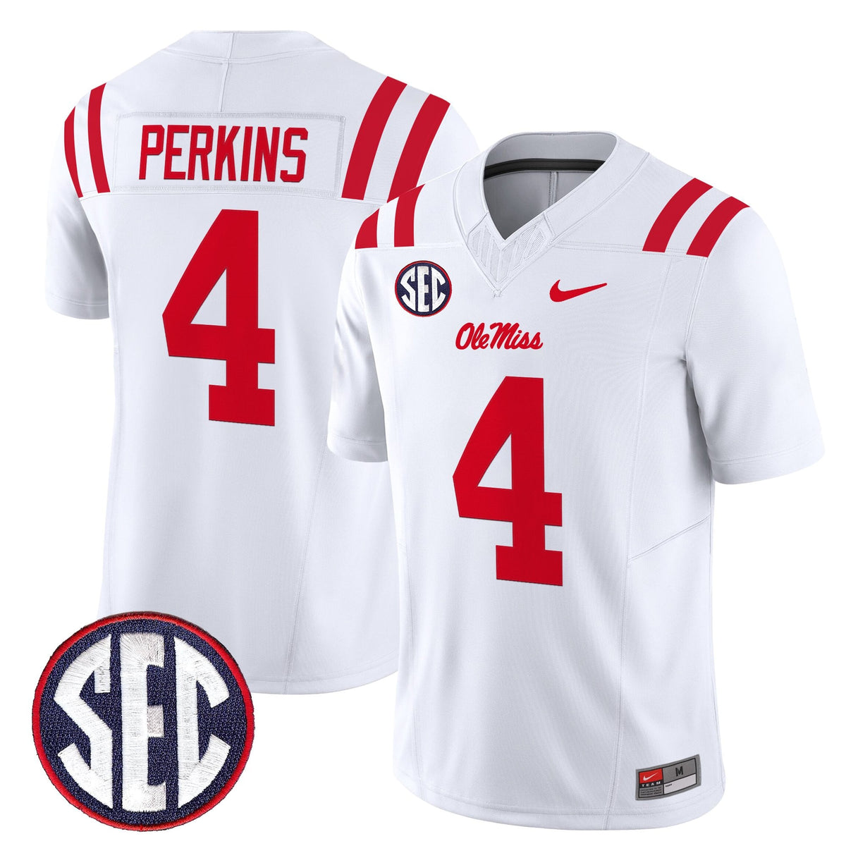 Men's Ole Miss Rebels 2026 Vapor Limited Jersey - All Stitched