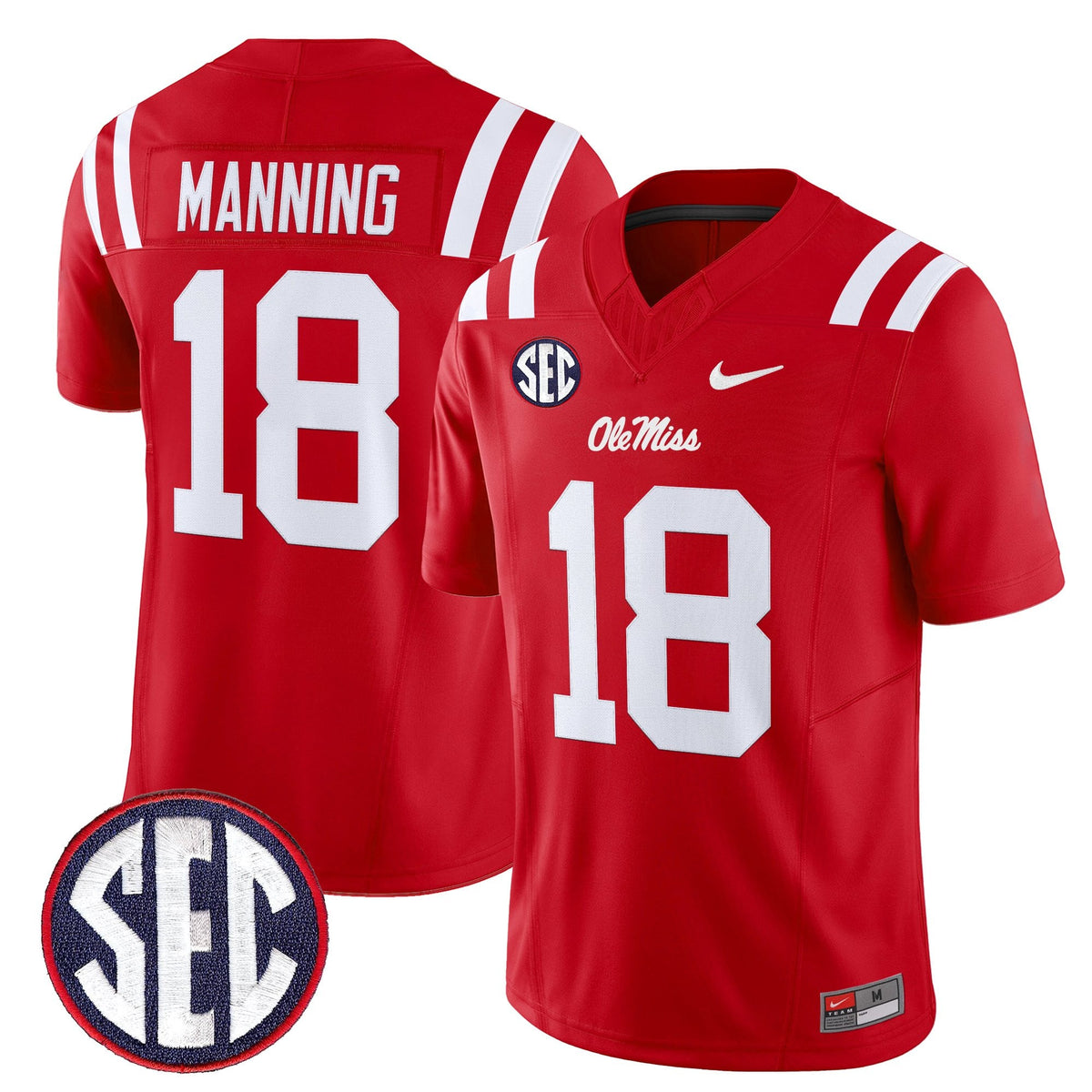 Men's Ole Miss Rebels 2026 Vapor Limited Jersey - All Stitched