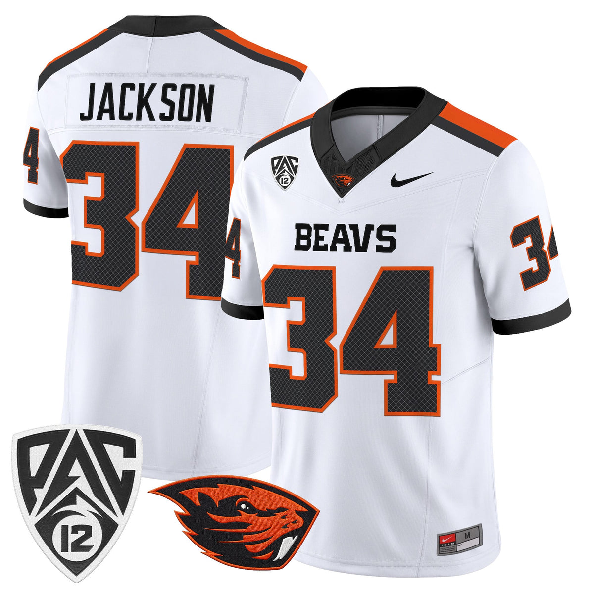 Men's Oregon State Beavers 2026 Vapor Limited Jersey - All Stitched