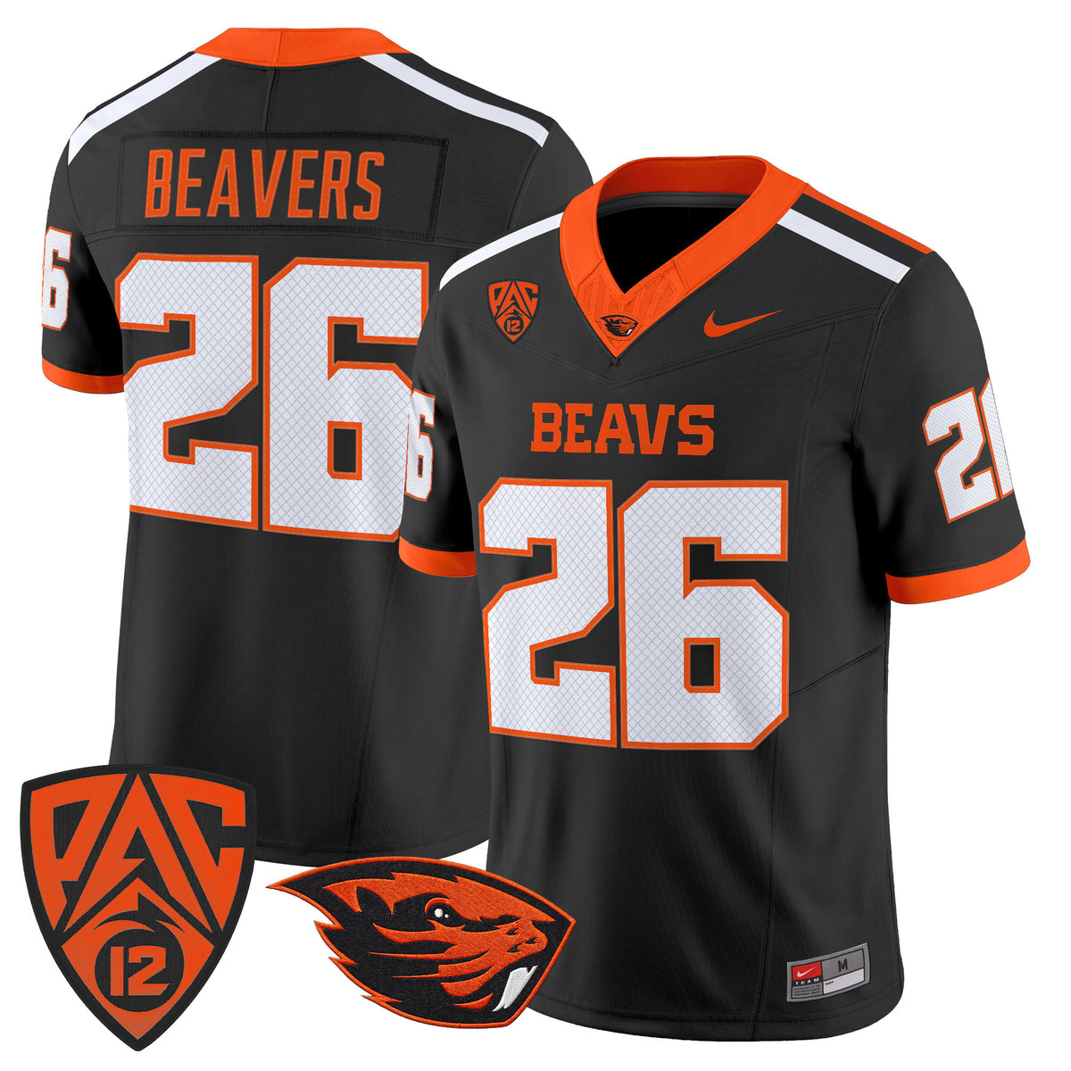 Men's Oregon State Beavers 2026 Vapor Limited Jersey - All Stitched