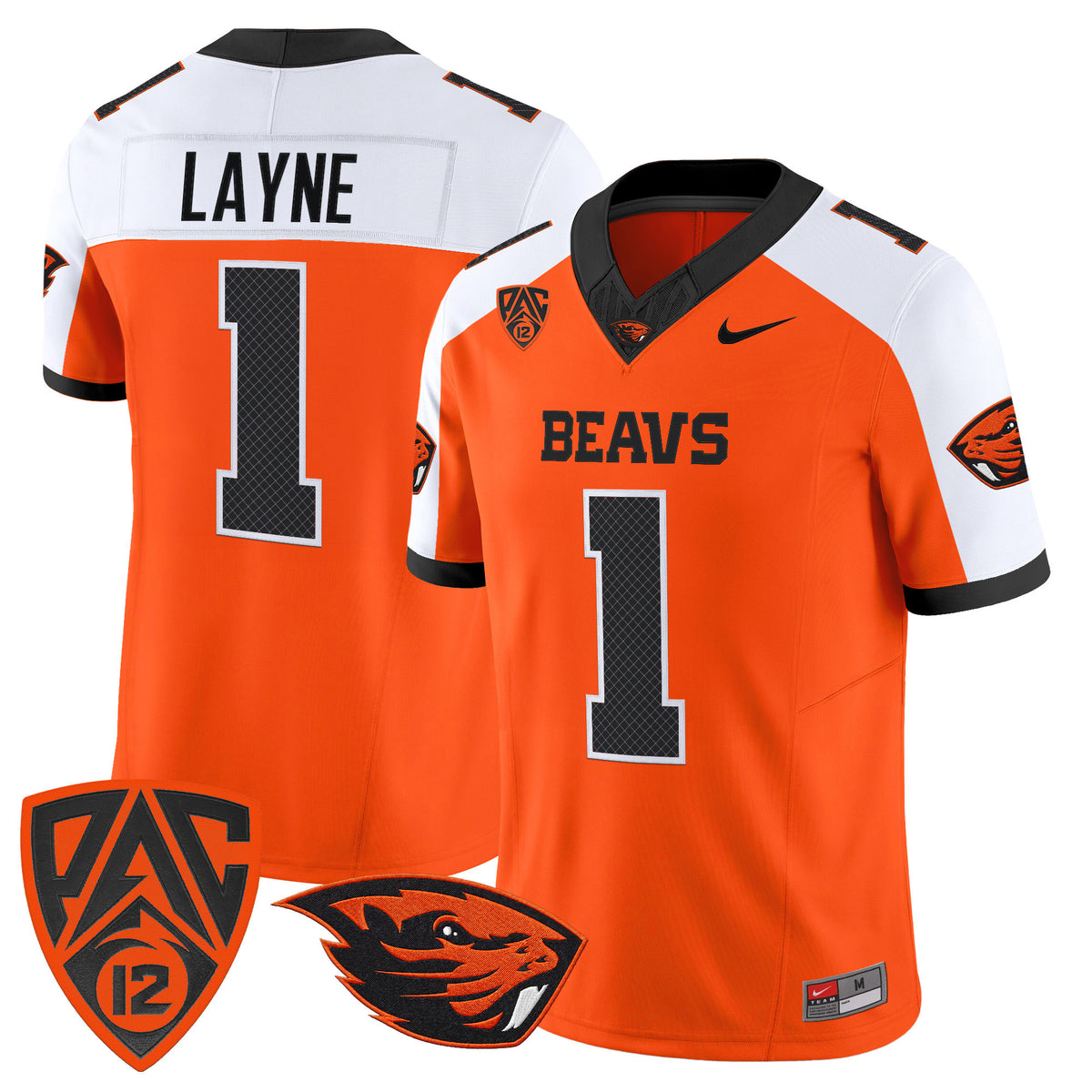 Men's Oregon State Beavers 2026 Vapor Limited Jersey - All Stitched