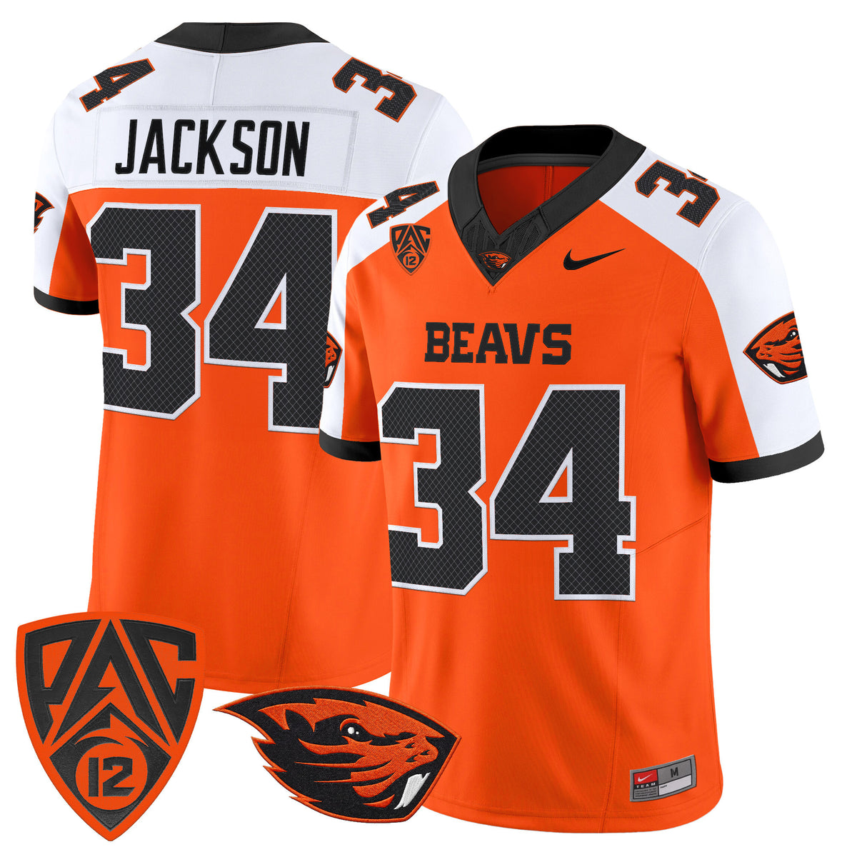 Men's Oregon State Beavers 2026 Vapor Limited Jersey - All Stitched
