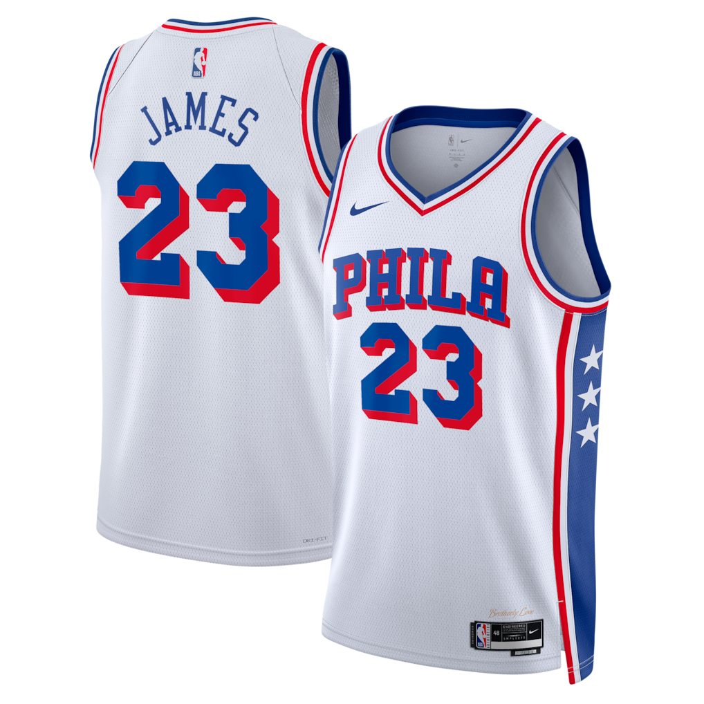 LeBron James Philadelphia 76ers  Swingman Jersey