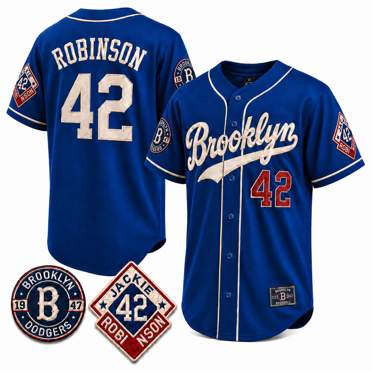 42  Legacy Heritage Baseball Jersey - All Stitched