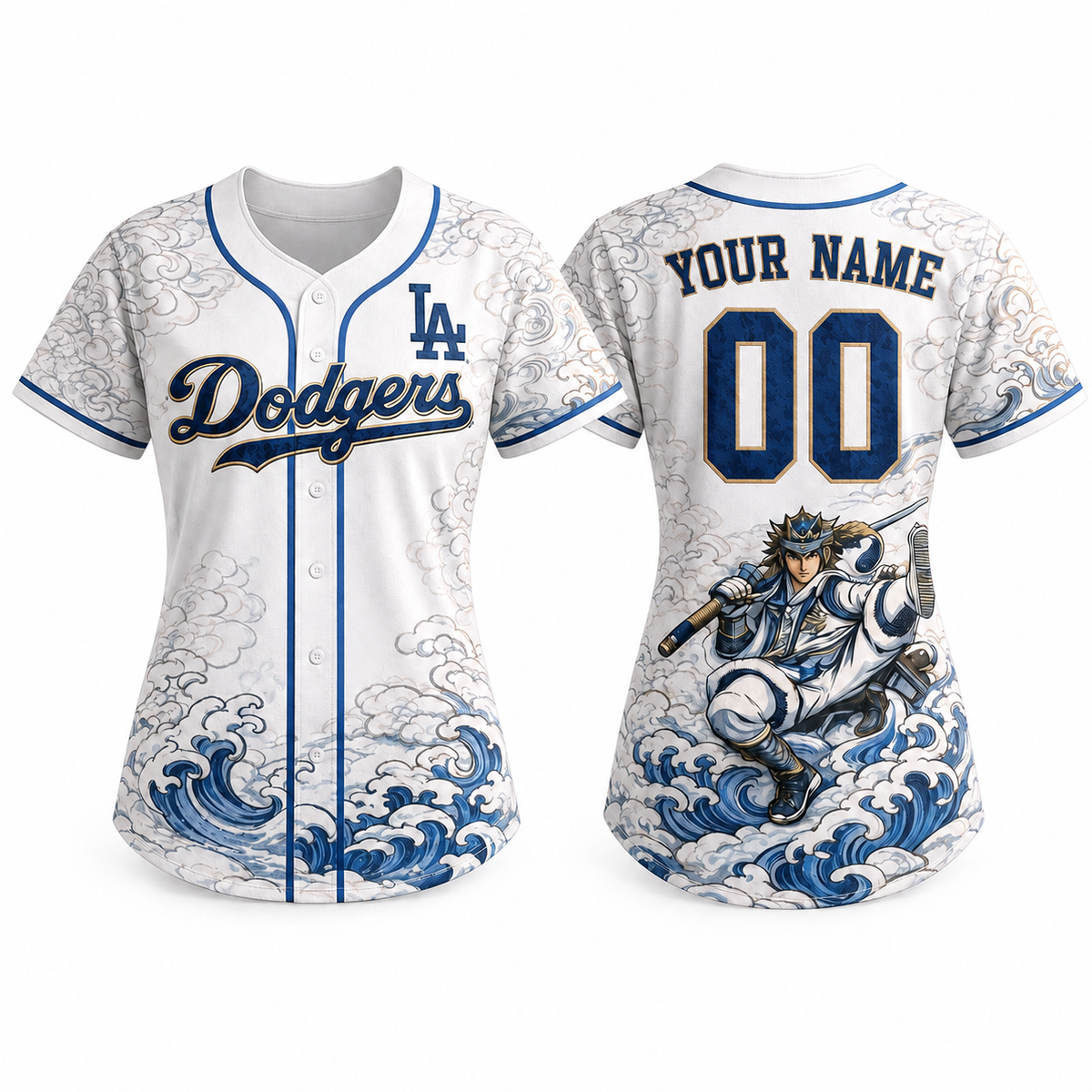 Samurai Anime Custom Jersey – All Stitched