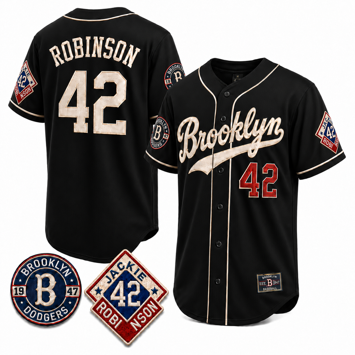 42  Legacy Heritage Baseball Jersey - All Stitched