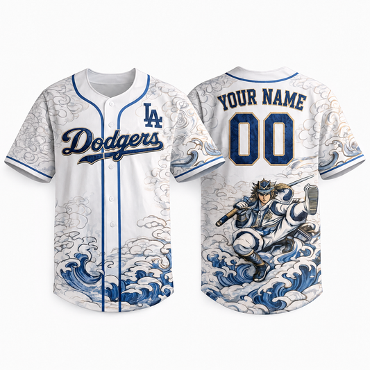 Samurai Anime Custom Jersey – All Stitched