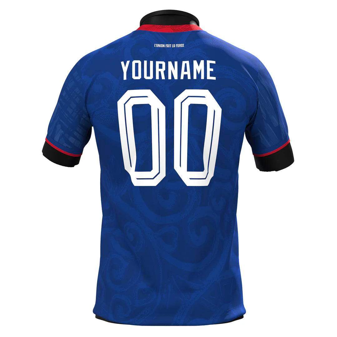 Camiseta de Fútbol Personalizada del Patrimonio de Haití
