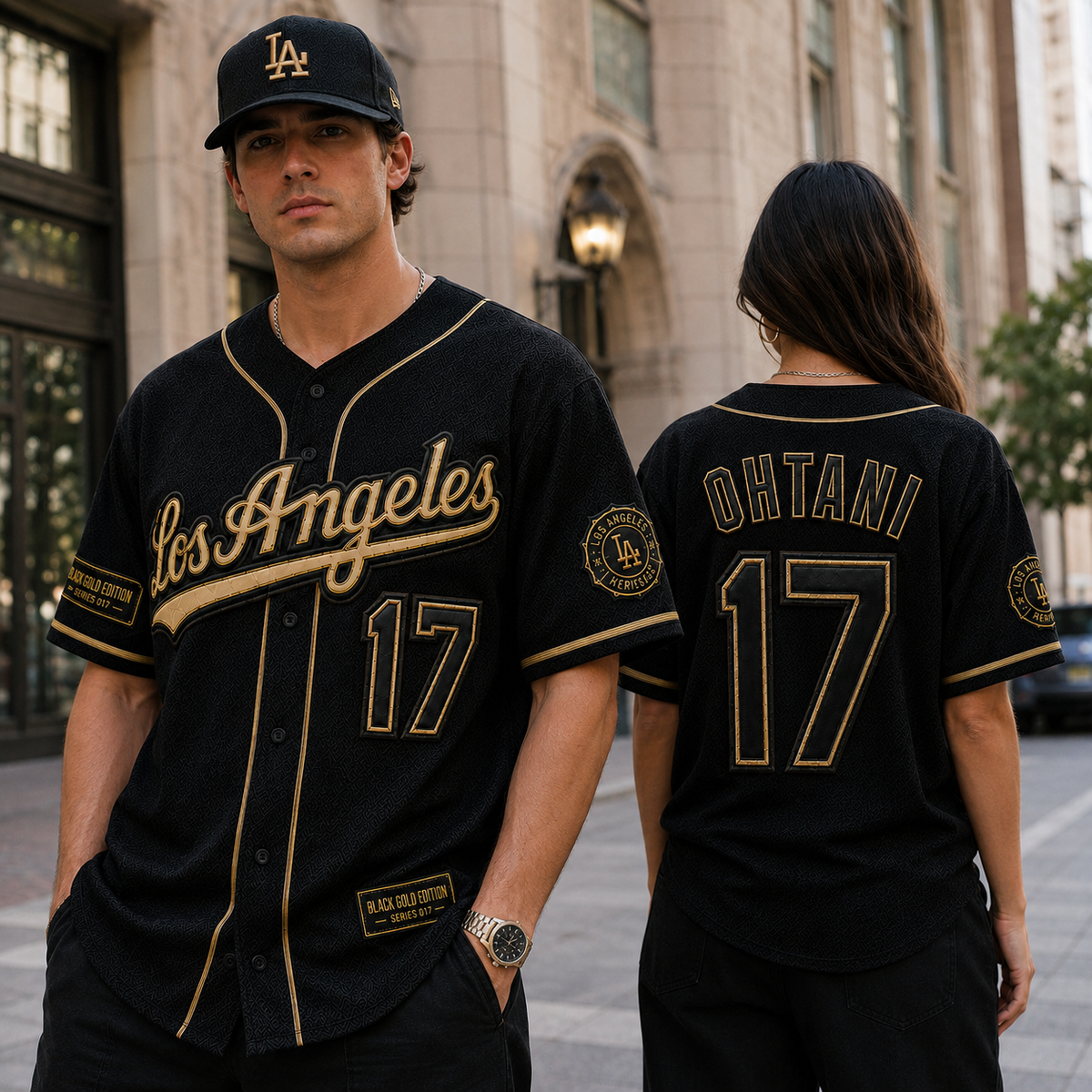 Ohtani Signature Black Series Premium Jersey – All Stitched