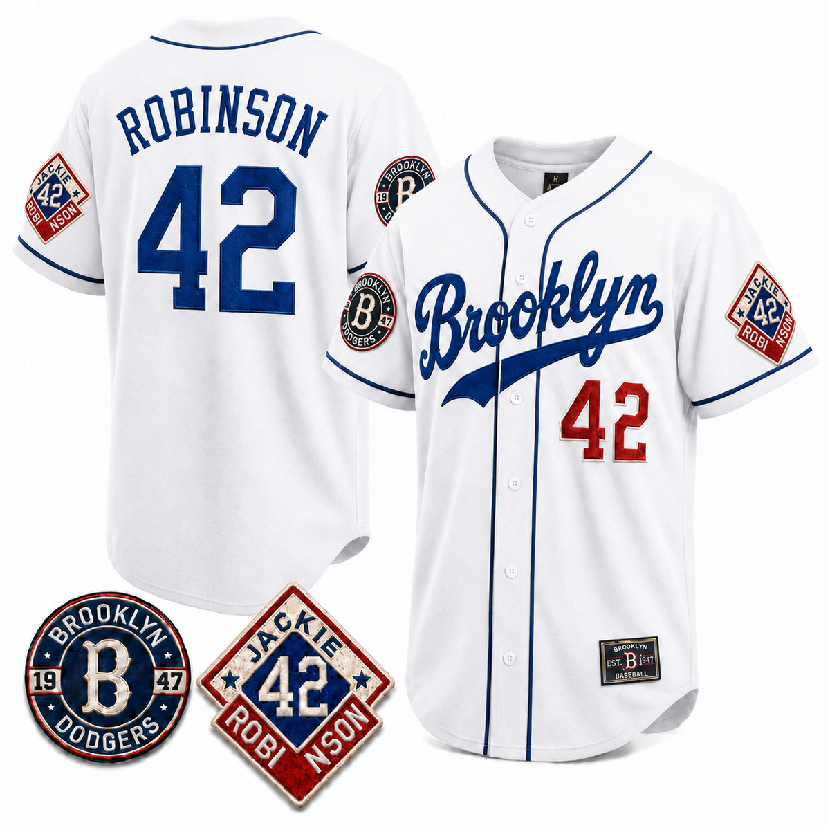 42  Legacy Heritage Baseball Jersey - All Stitched