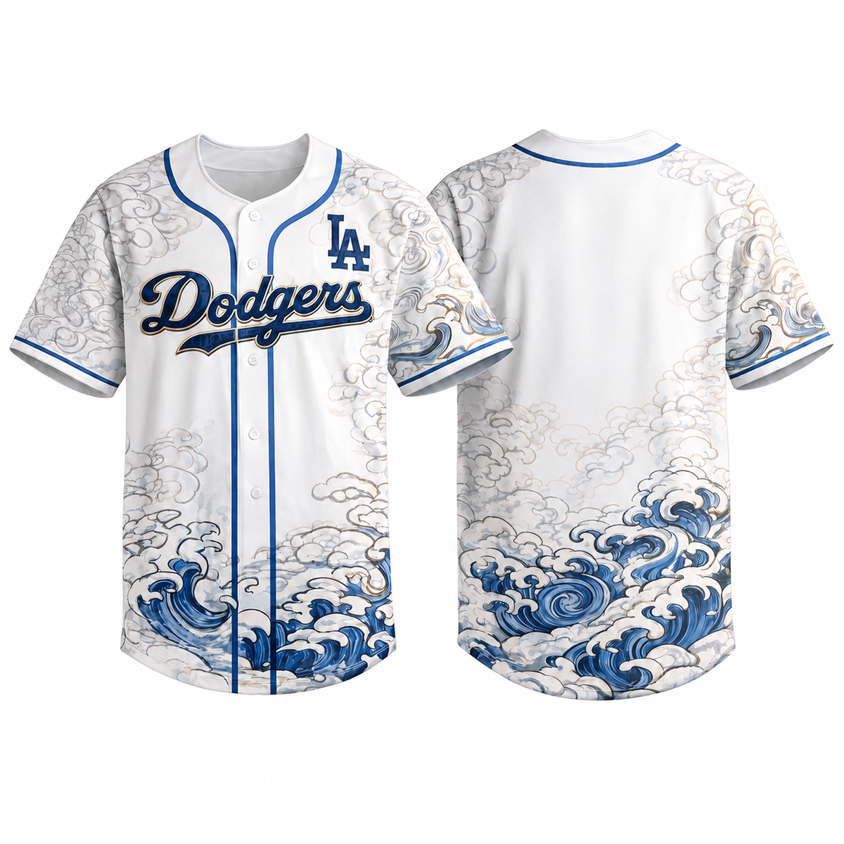 Los Angeles Wave Heritage Baseball Jersey - Team