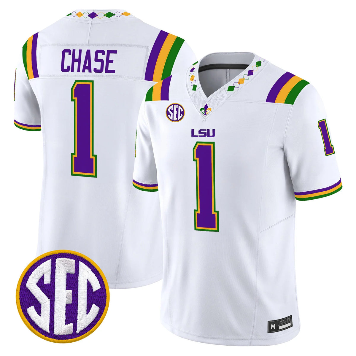 Men's LSU Tigers 2026 "Mardi Gras Edition" Vapor Limited Jersey - All Stitched