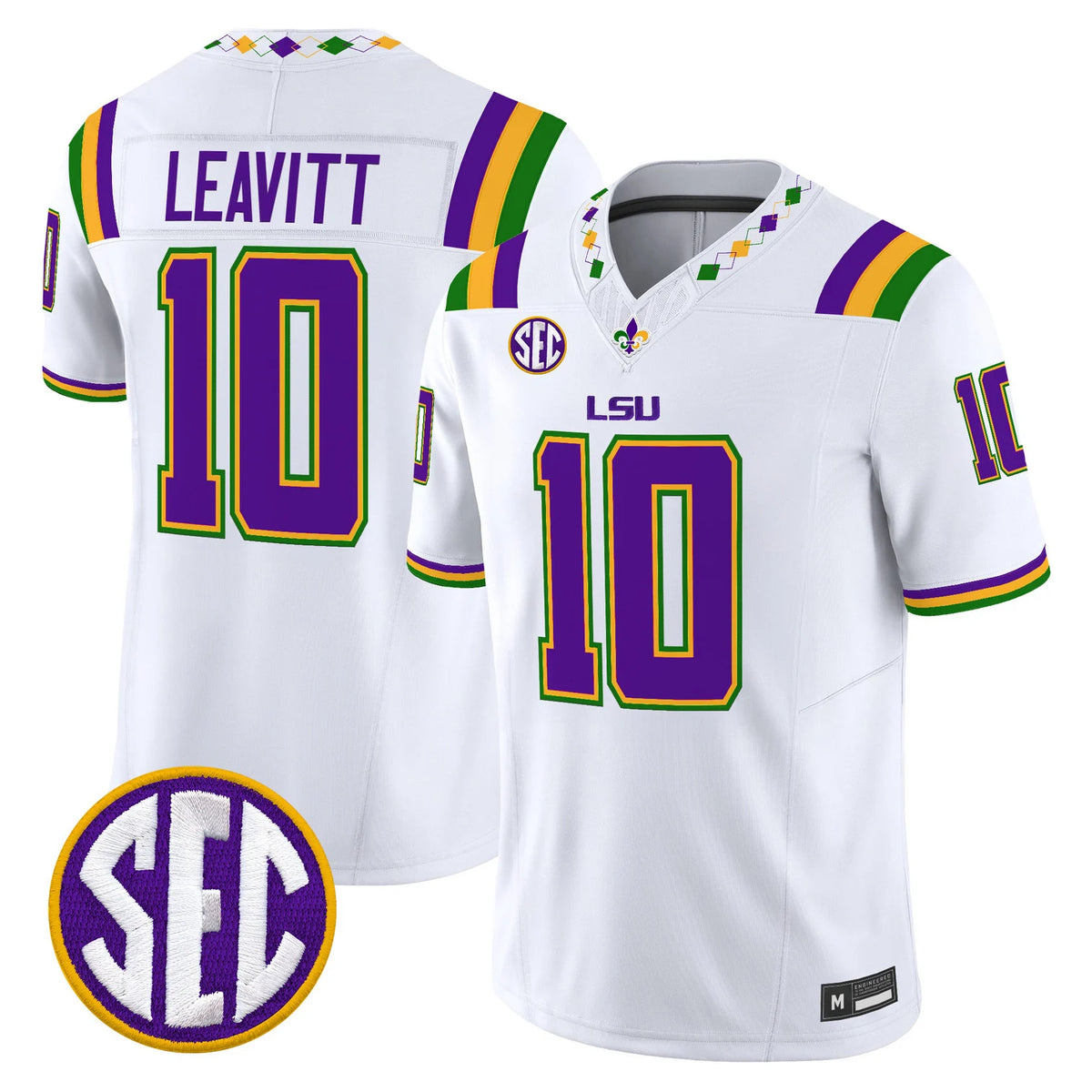 Men's LSU Tigers 2026 Mardi Gras Edition Jersey
