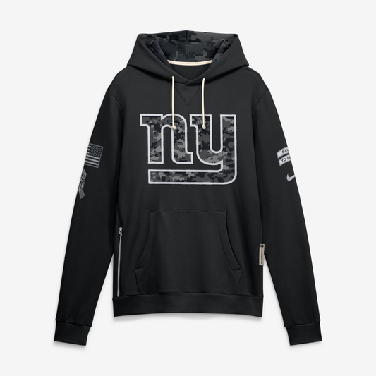 Men's New York Giants Black 2026 Salute to Service Sideline Dri-FIT Pullover Hoodie - image 1