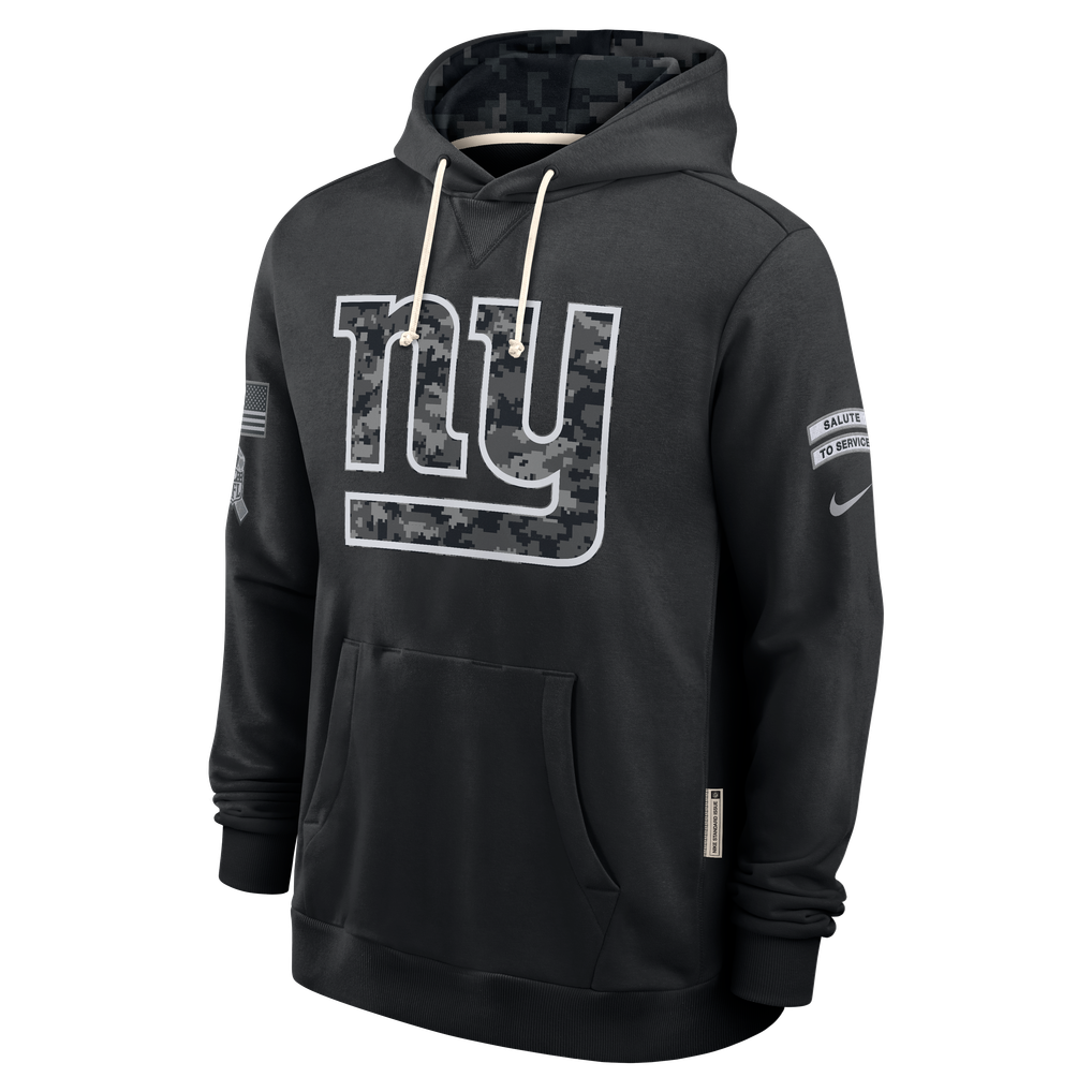 Men's New York Giants Black 2026 Salute to Service Sideline Dri-FIT Pullover Hoodie - image 3