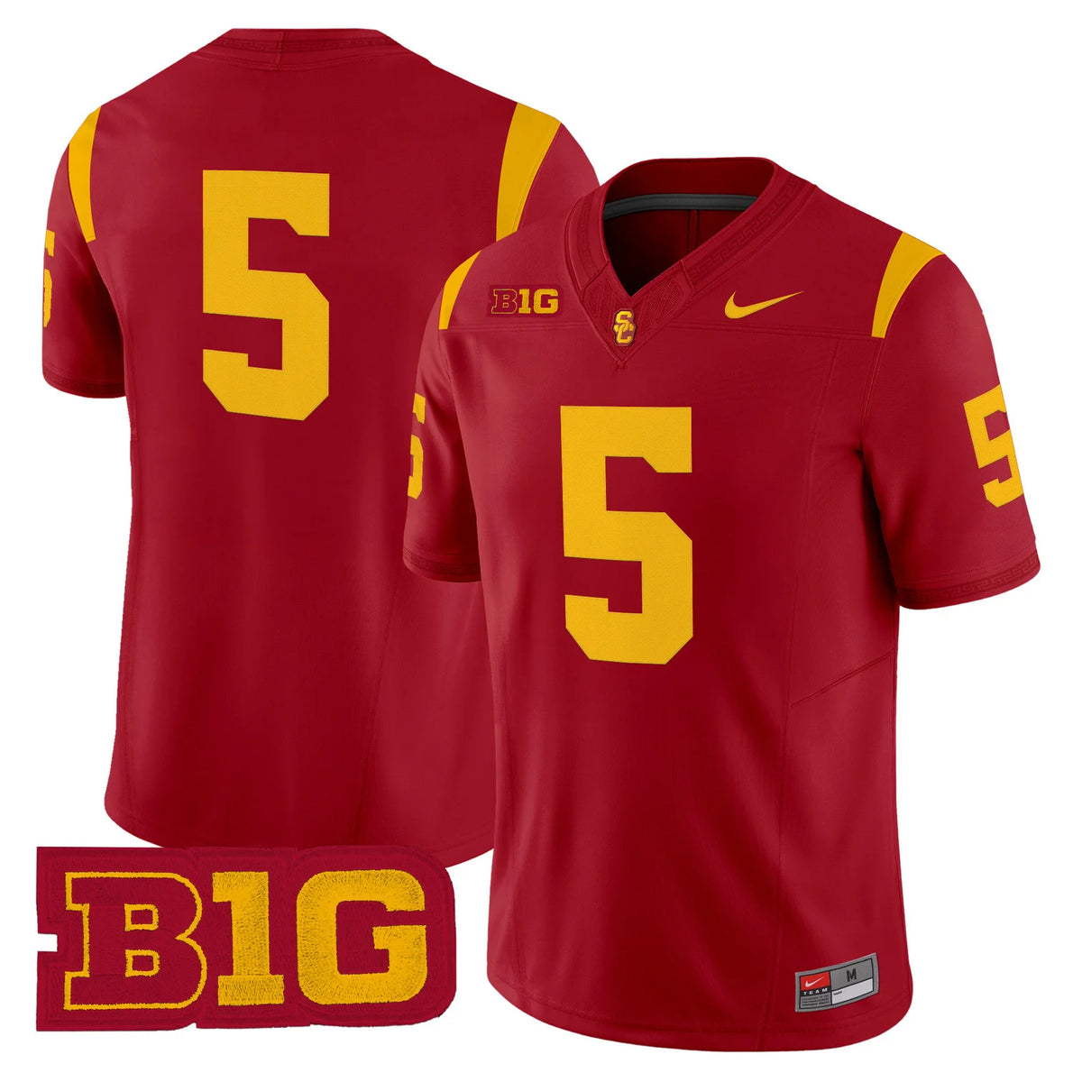 Men's USC Trojans 2026 Vapor Limited Jersey - No Name on Back - All stitched