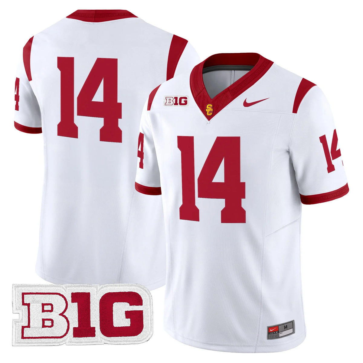 Men's USC Trojans 2026 Vapor Limited Jersey - No Name on Back - All stitched