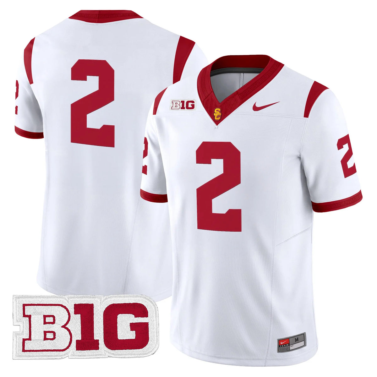 Men's USC Trojans 2026 Vapor Limited Jersey - No Name on Back - All stitched