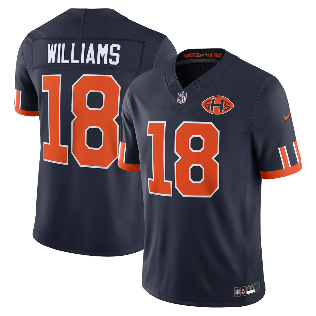 Navy Chicago Bears 2026 Rivalries Collection Limited Jersey
