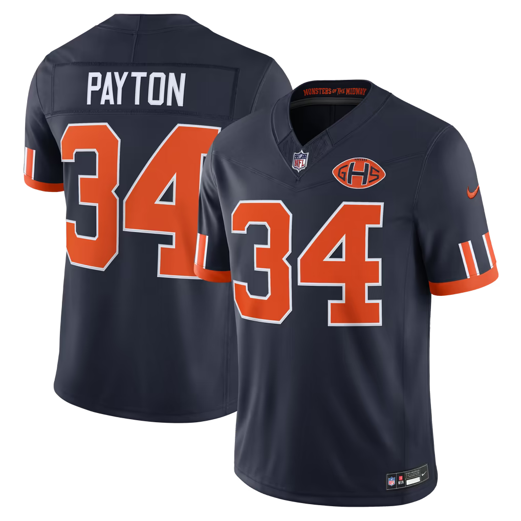 Navy Chicago Bears 2026 Rivalries Collection Limited Jersey - All Stitched