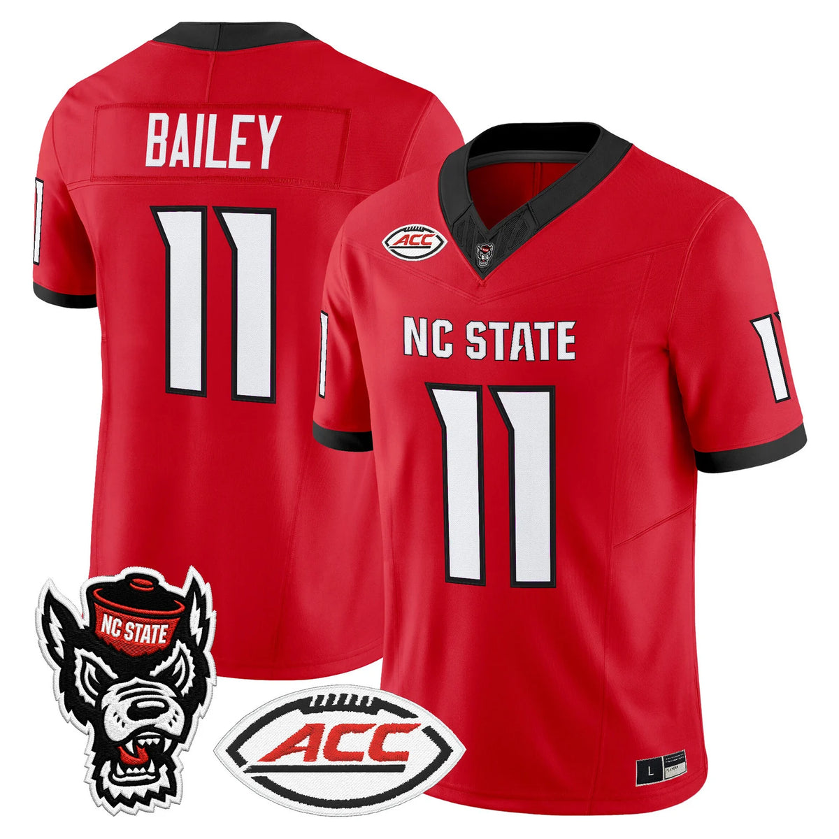 Men's NC State Wolfpack 2026 Vapor Limited Jersey in Red