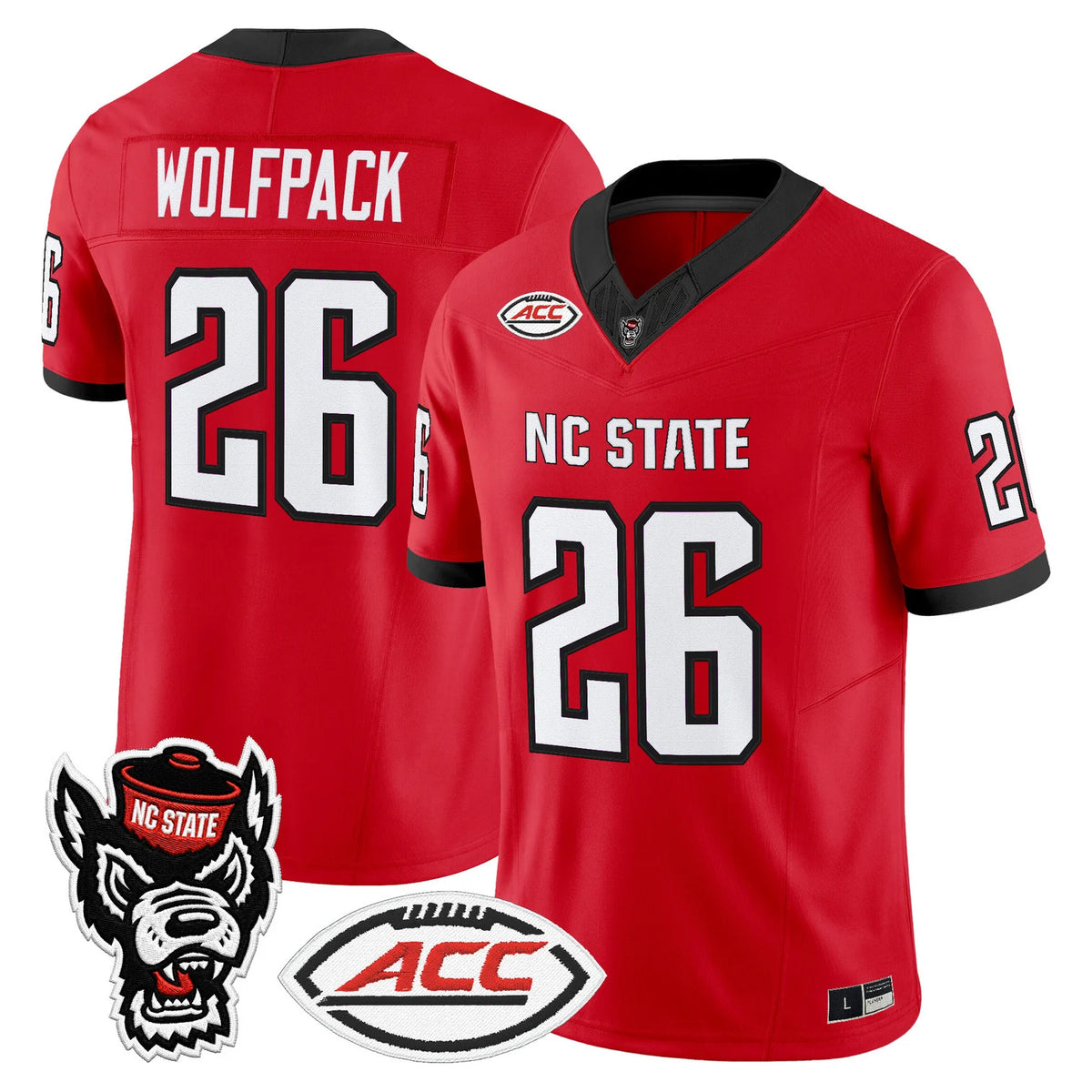 Men's NC State Wolfpack 2026 Vapor Limited Jersey - All Stitched