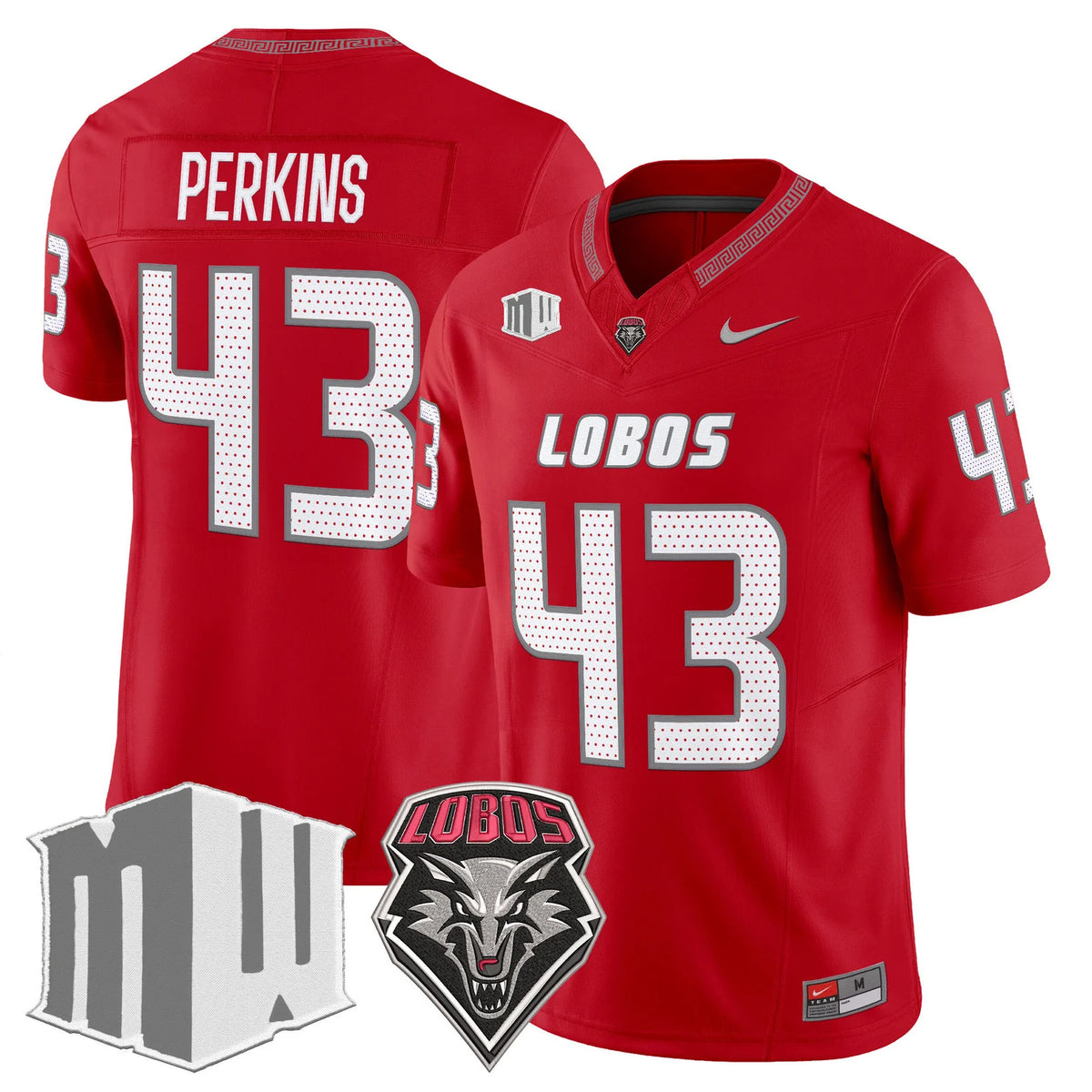 Men's New Mexico Lobos 2026 Vapor Limited Jersey - All Stitched