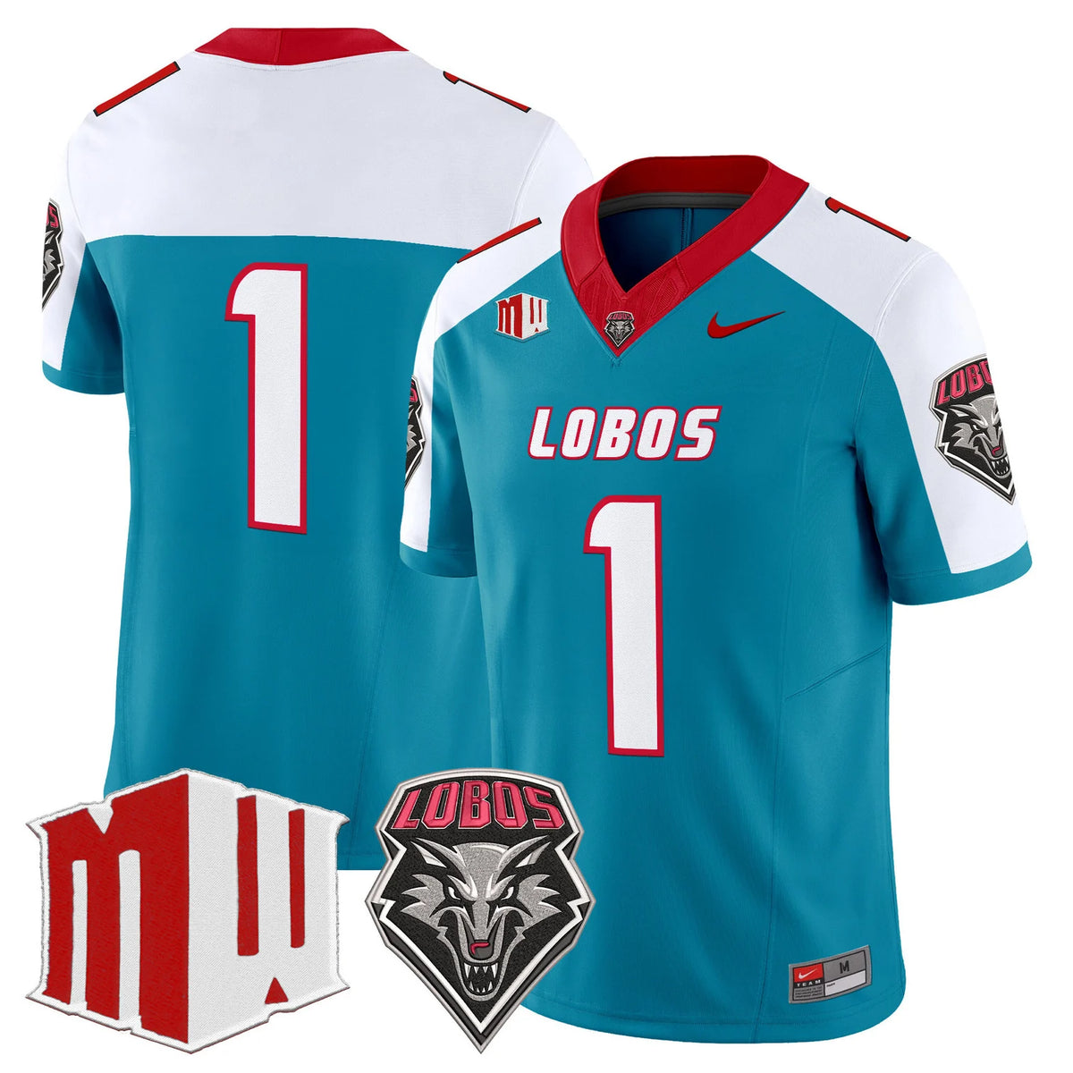 Men's New Mexico Lobos 2026 Vapor Limited Jersey - All Stitched