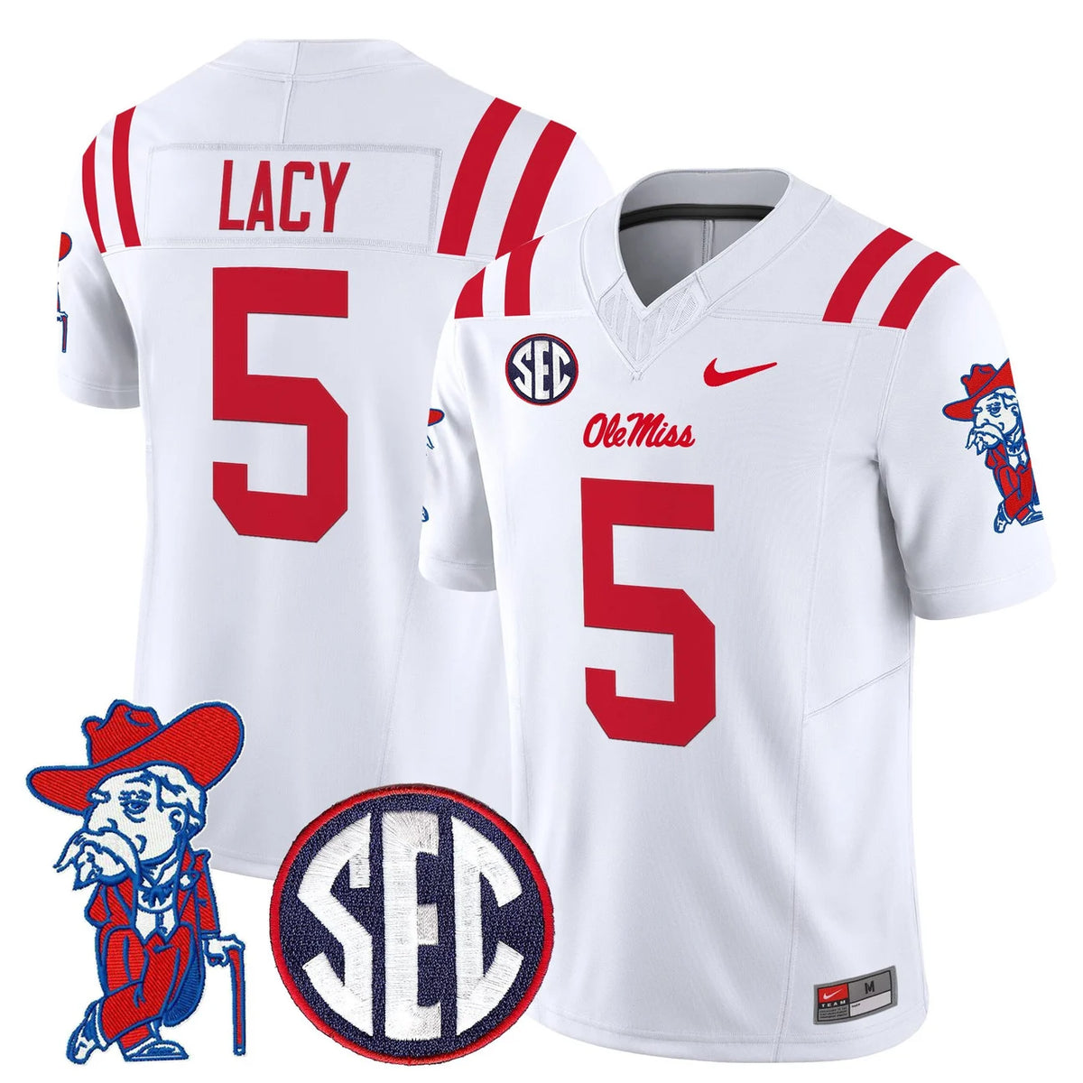Men's Ole Miss Rebels 2026 Vapor Limited Jersey V2 - All Stitched