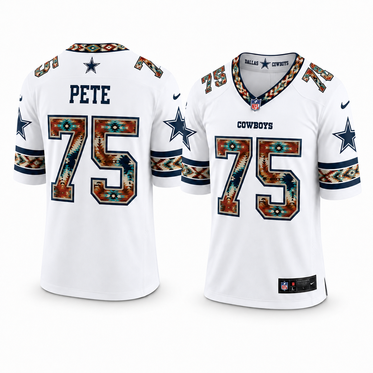 Dallas Pete #75 Heritage Southwest Premium Jersey – All Stitched
