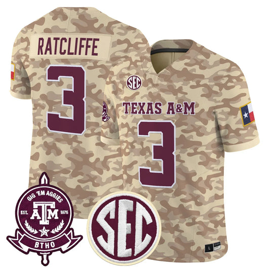 Texas A&M Aggies 2026 'Honor and Support' Vapor Limited Jersey